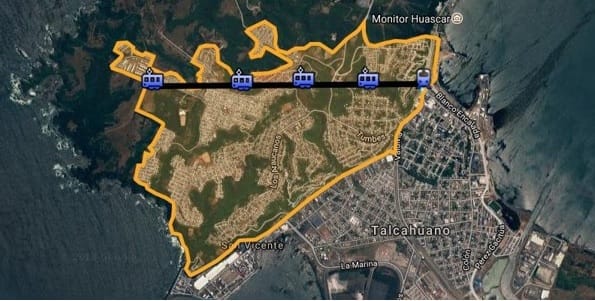 Tras la pandemia se retoma el proyecto de teleférico para Talcahuano
