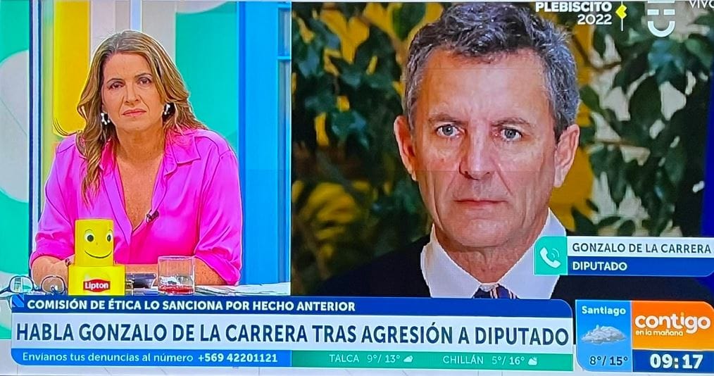De la Carrera se descarga en vivo contra animadores de matinal: “Revuélquense en la caca que tratan de difundir”