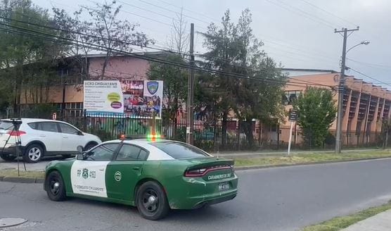 Carabineros disparó a sujetos para frustrar robo en establecimiento educacional de Chiguayante
