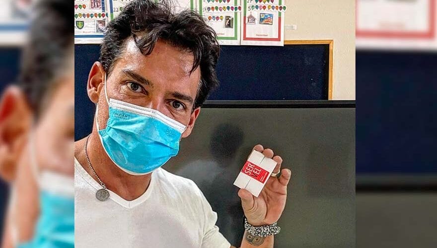 Cristian de la Fuente tras votar en el plebiscito: “Hoy vamos a reescribir la historia”