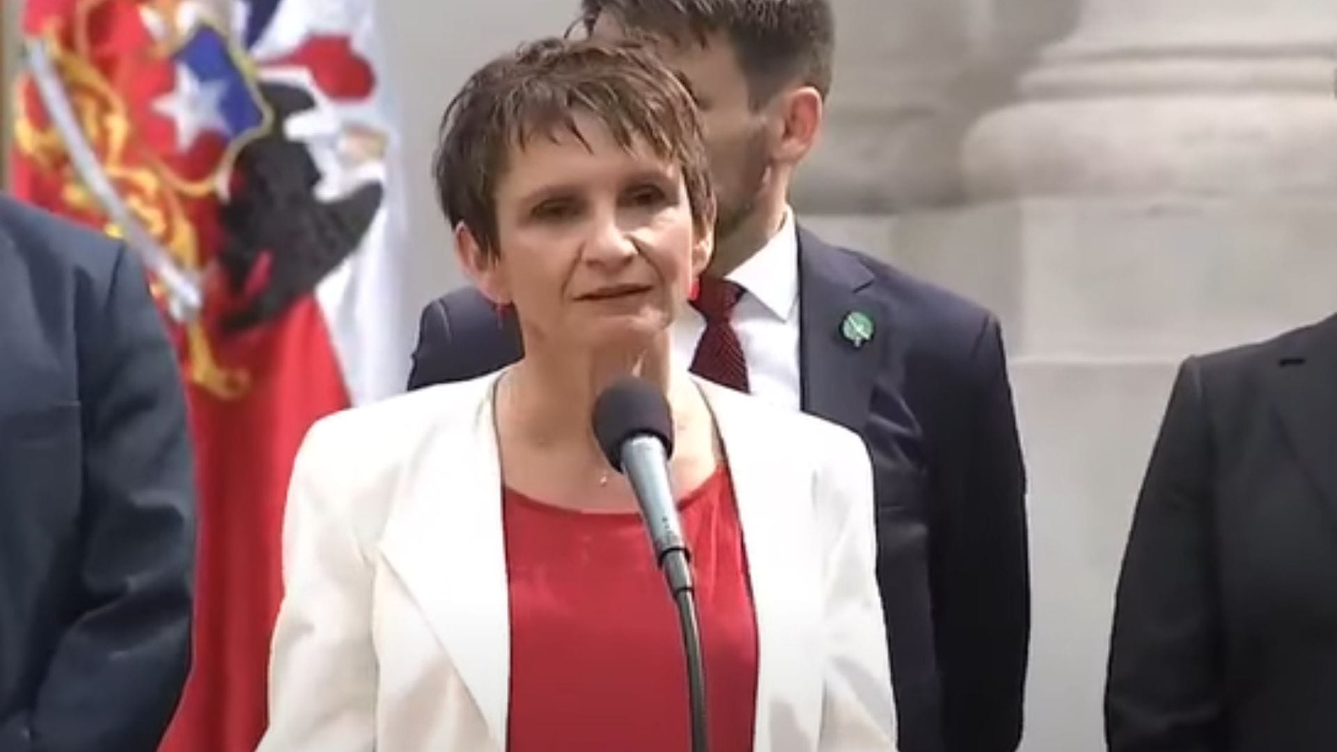 Carolina Tohá tras asumir como ministra del Interior: “Hay una historia familiar que me liga profundamente”