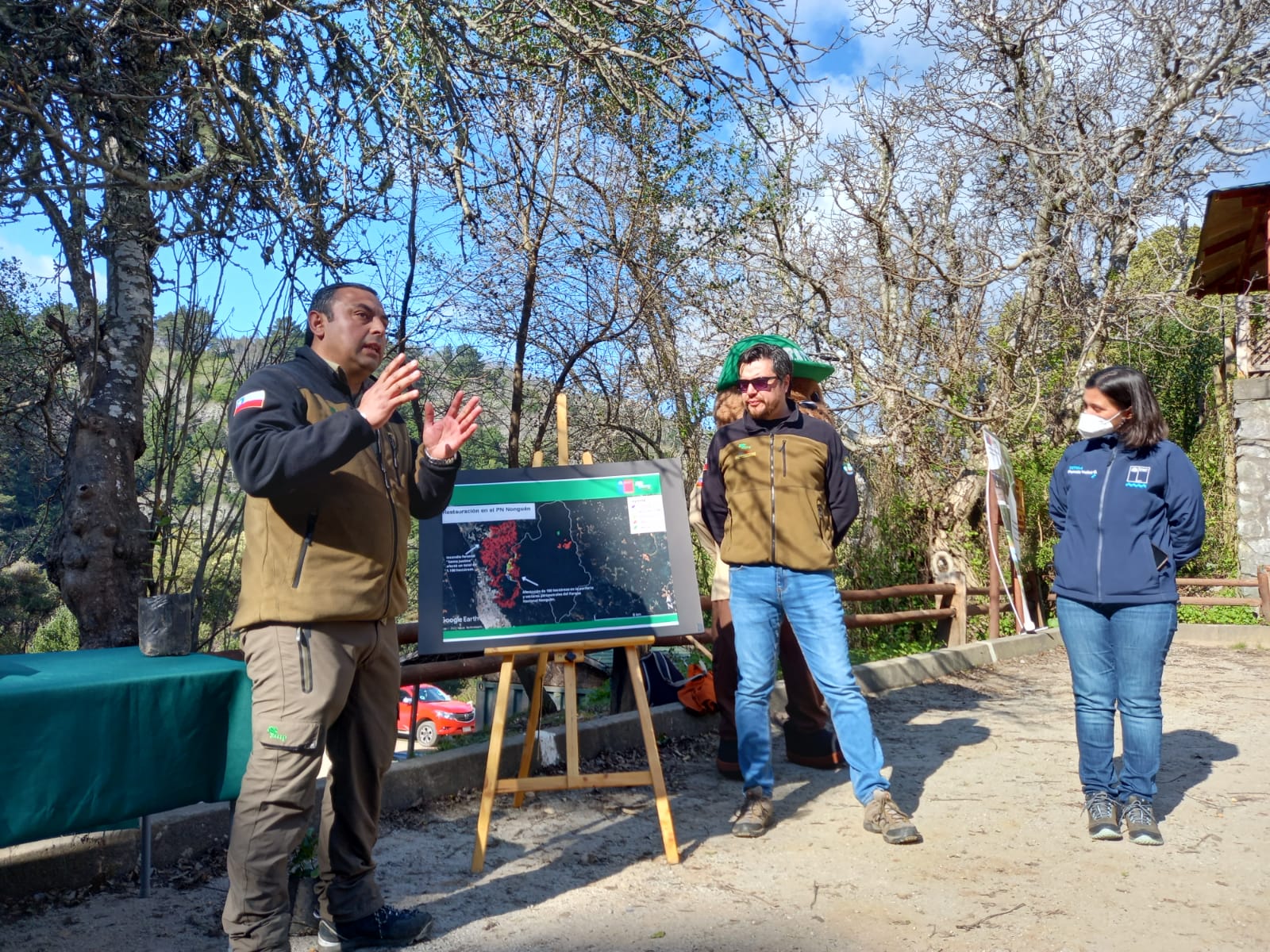 Conaf celebró primer año de recategorización del Parque Nacional Nonguén