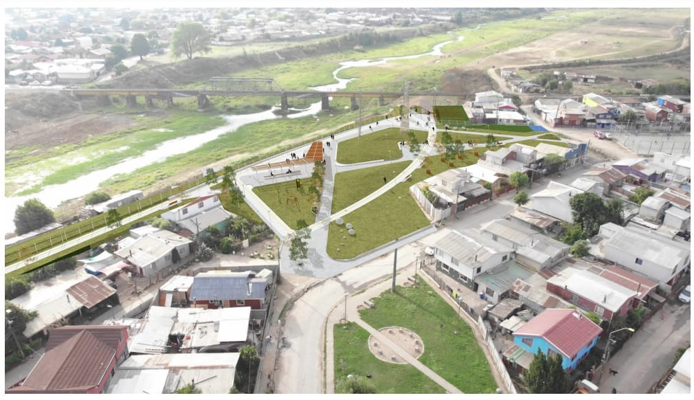 Proyecto Parque Las Taguas cambiará la cara de Villa San Francisco en Concepción.