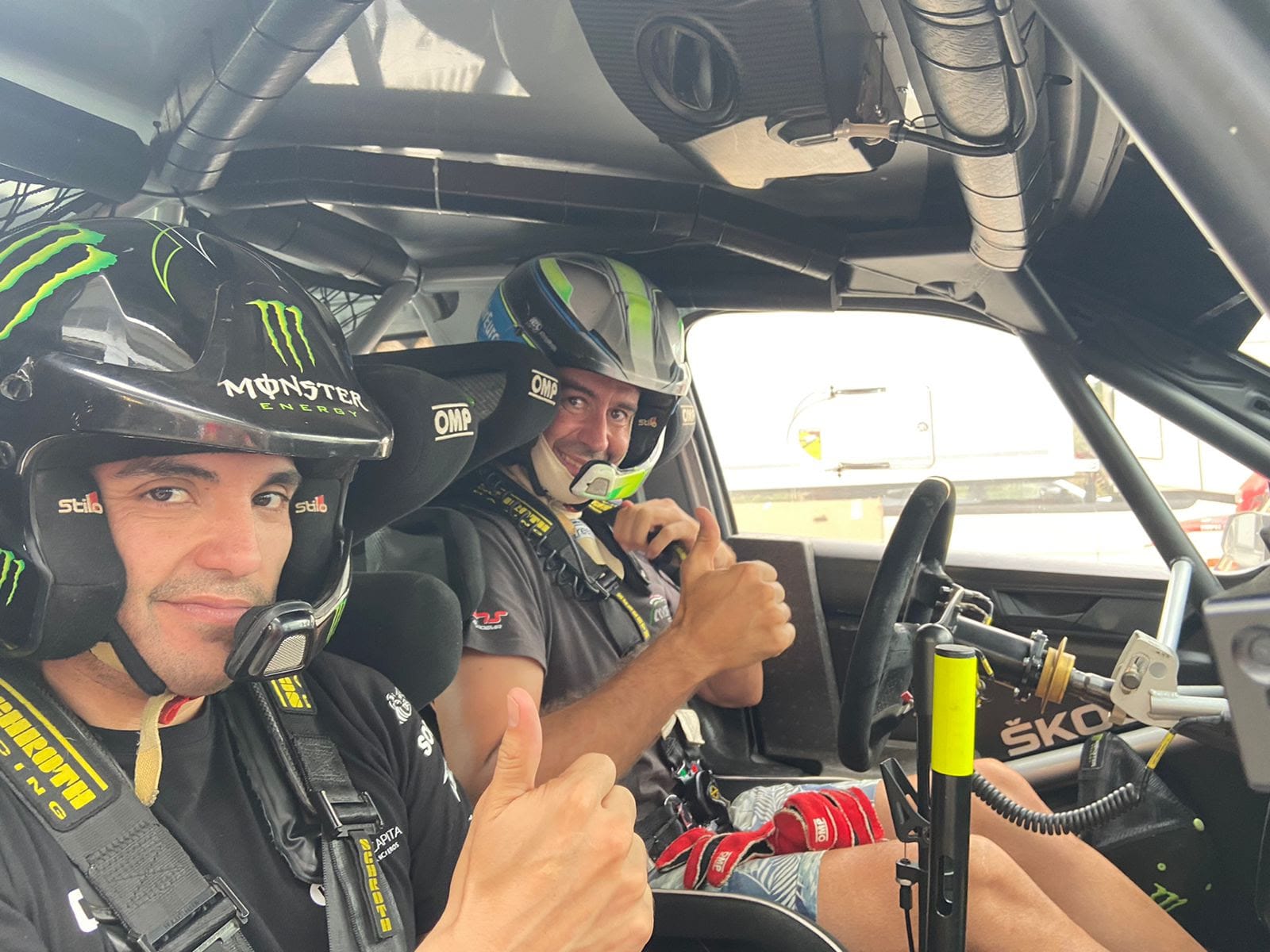 Jorge Martínez Fontena tiene todo listo para correr en el Rally de los Dioses en Grecia