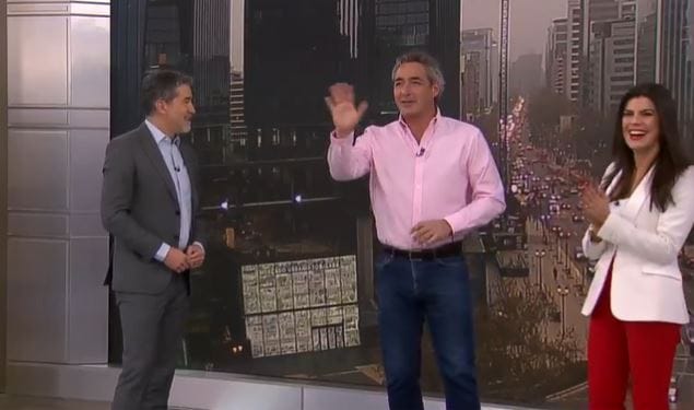 “Soy nuevo y no sé donde ir”: Así fue la llegada oficial de Repenning a Canal 13
