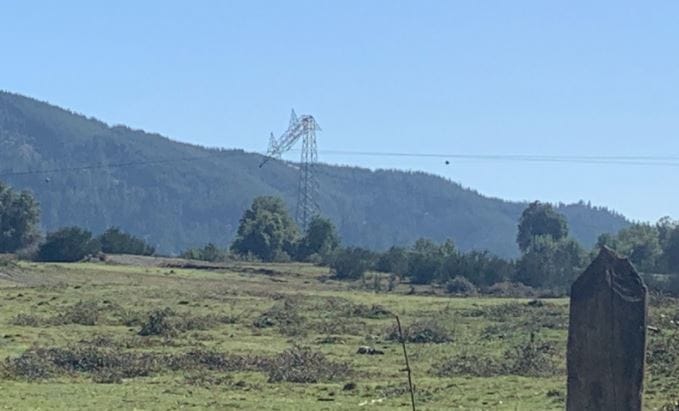 Confirman presencia de explosivos en ataque a torres de alta tensión en Hualqui