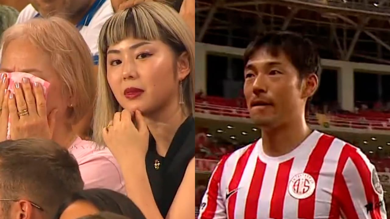 Japonés fue expulsado a los 15 segundos de entrar a la cancha: Toda su familia había ido a verlo debutar