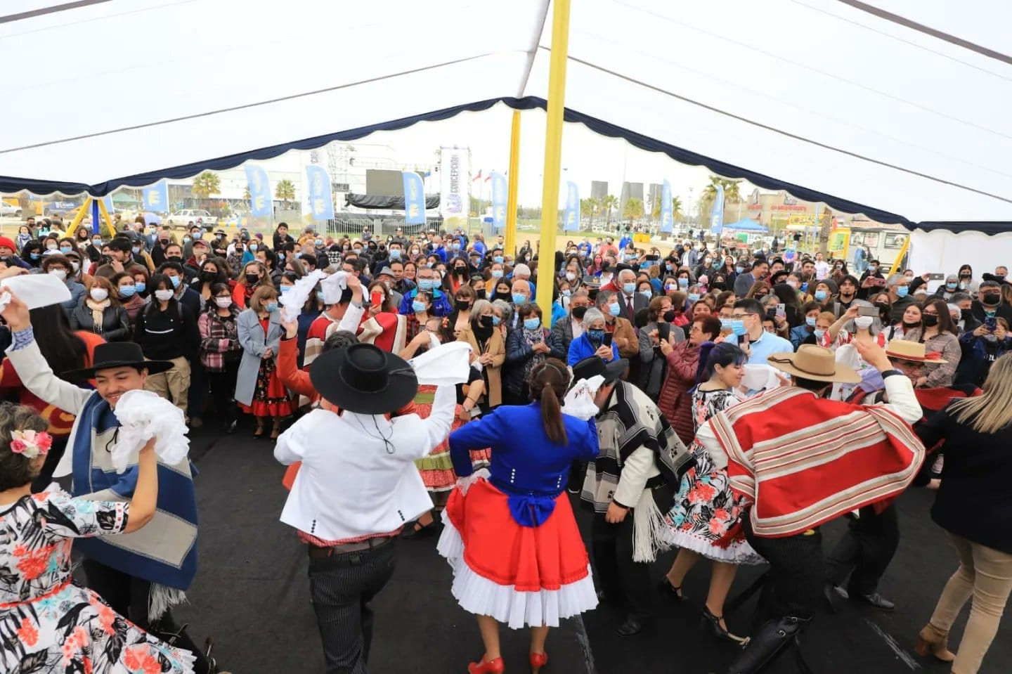 Balance positivo: más de 100 mil personas celebraron fiestas patrias en fondas del Parque Bicentenario en Concepción