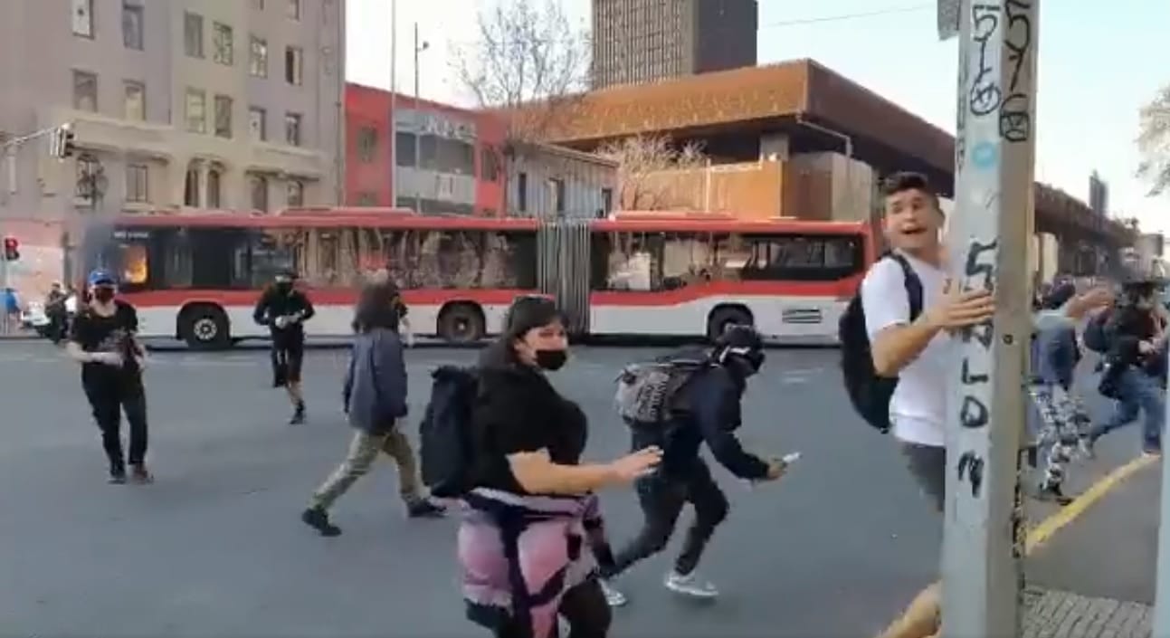 Gobierno presentó seis querellas por hechos de violencia en el centro de Santiago