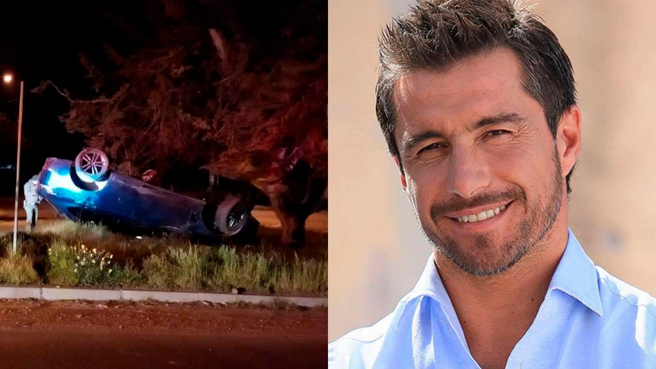 Encuentran auto de Fernando Solabarrieta volcado tras accidente de tránsito
