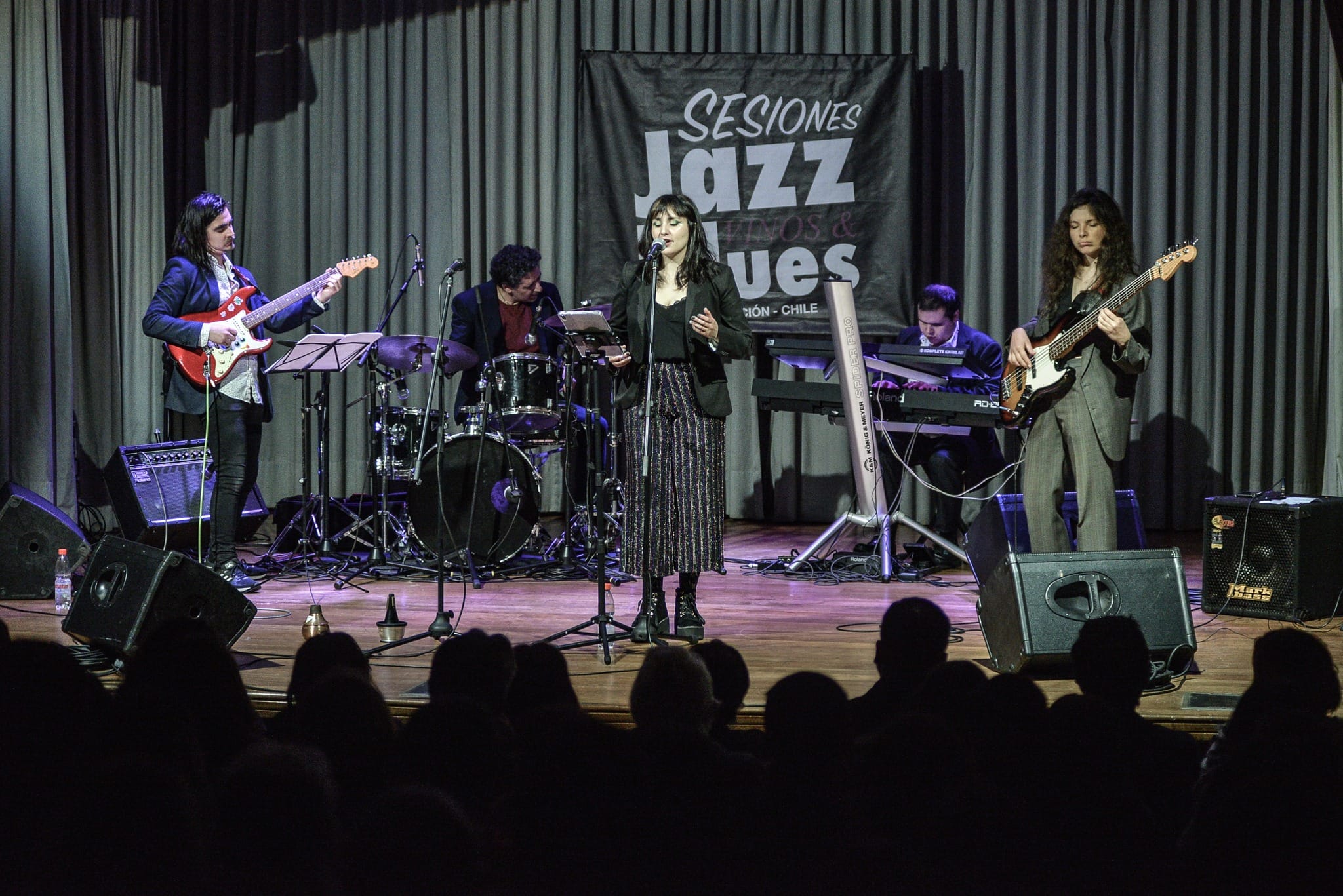 Jazz Vinos & Blues: Una noche mágica se vivió junto a Elisa Durán y sus “Amigos” en Concepción