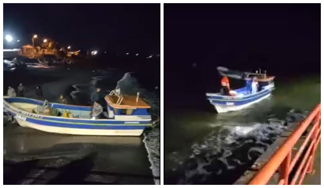 Otra vez: Niña de 3 años tuvo que ser evacuada de urgencia en medio de un temporal en bote desde Isla Santa María