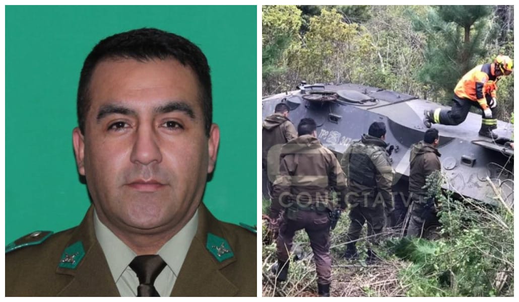 Pesar en Carabineros: Lamentan muerte del cabo 1° Gastón Hermosilla tras accidente en Cañete