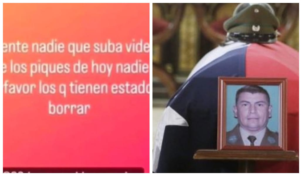 Destapan sospechosos mensajes tras mortal ataque a carabinero: “Los que tienen estados, borrar”
