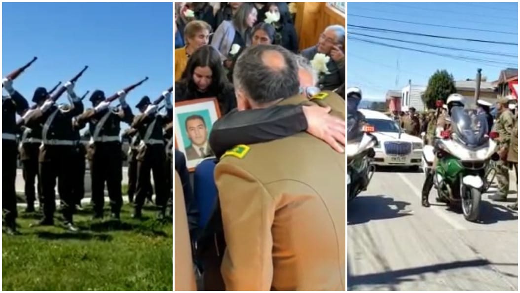 Ascienden de manera póstuma a mártir de Carabineros durante emotivo adiós en Arauco