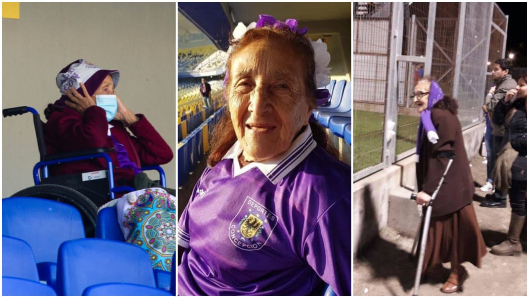 La historia de “AbueLila”: La querida, ejemplar y acérrima hincha de Deportes Concepción
