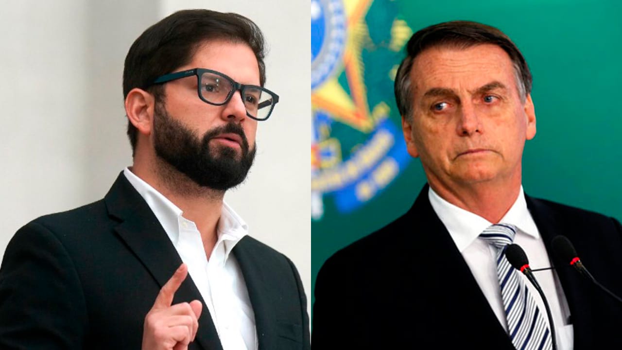 Bolsonaro arremetió contra el presidente Boric: “La población no está satisfecha con él”