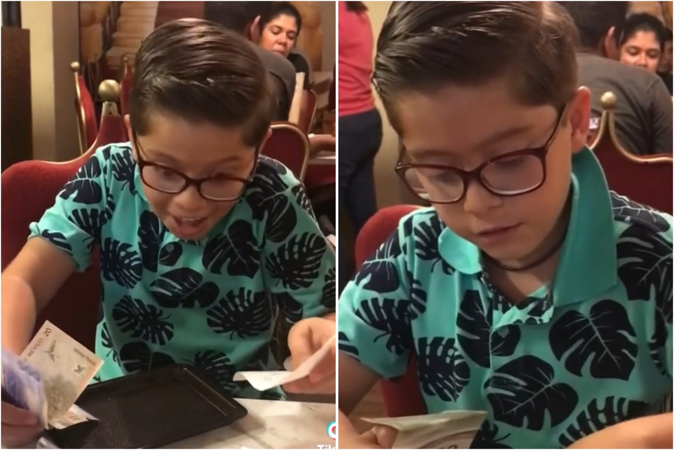 Niño invitó a comer a su padre con sus ahorros: Reacción se viralizó en redes