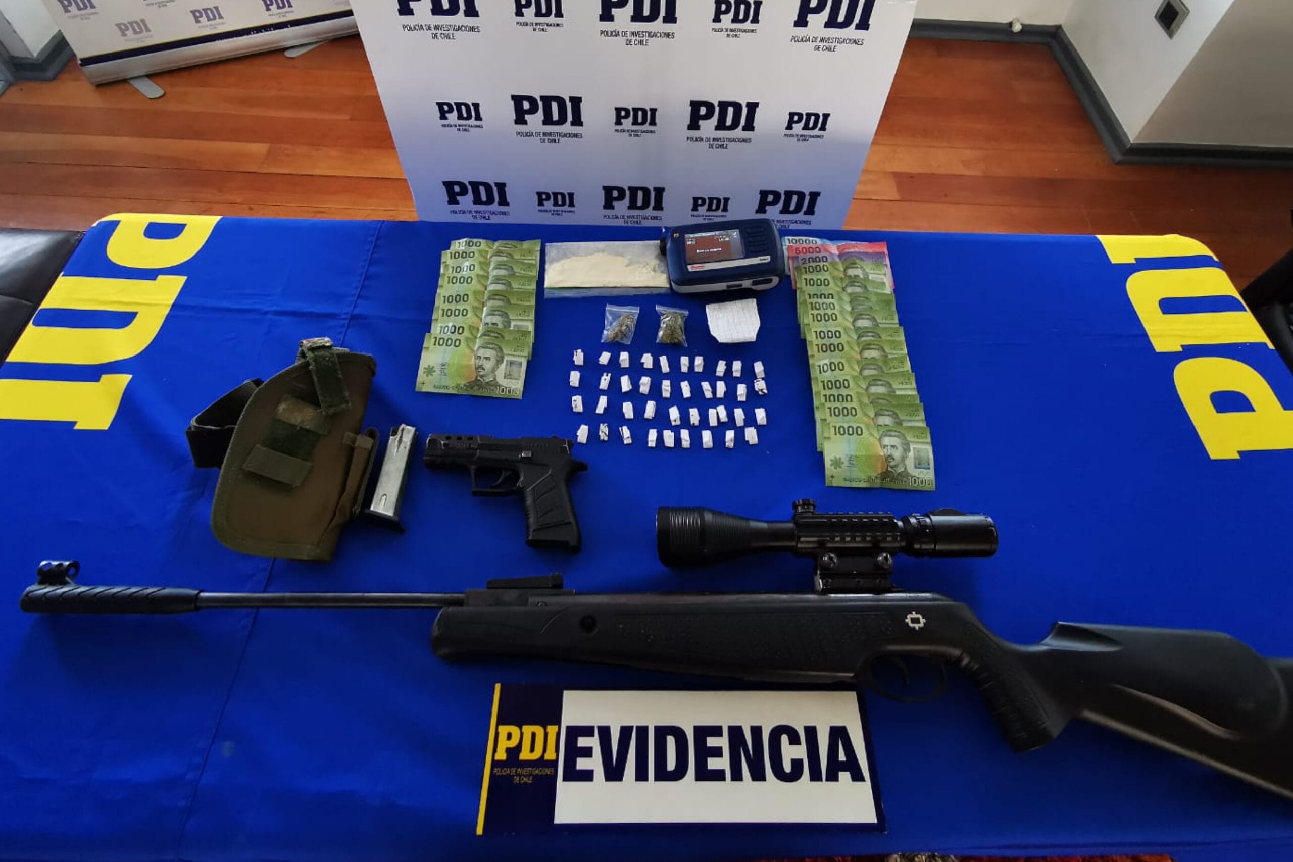 Detienen a tres mujeres por microtráfico en Concepción