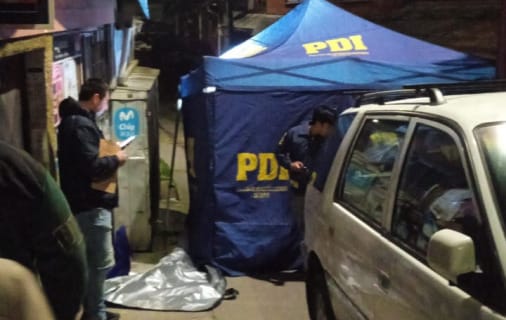 Homicidio en Lota: Hombre murió durante balacera a sólo tres cuadras del hospital