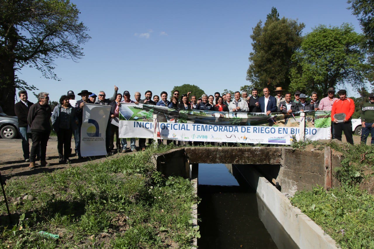 Con la entrega de bonificaciones a agricultores se dio inicio a la temporada de riego 2022-2023 en Biobío  