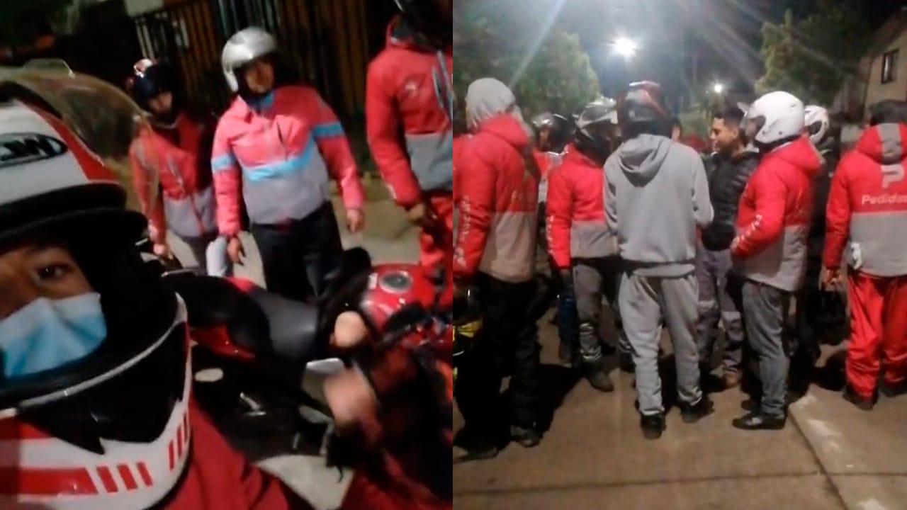 Roban motocicleta de repartidor en el Biobío: Colegas lo ayudaron a recuperar el vehículo