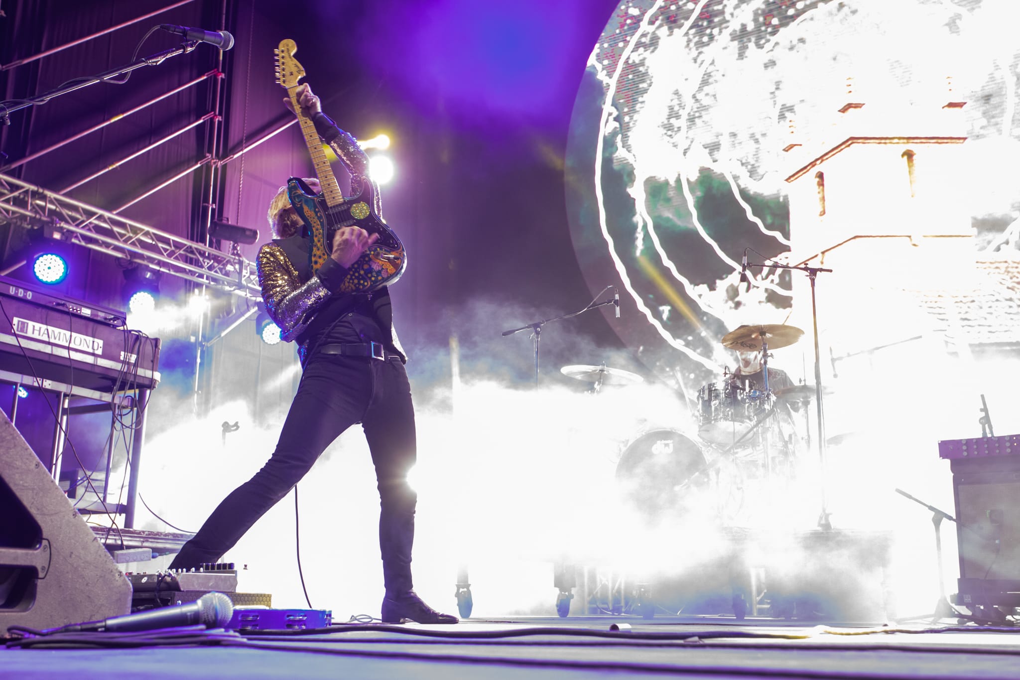 Los momentos que dejó Kula Shaker en el escenario del REC 2022
