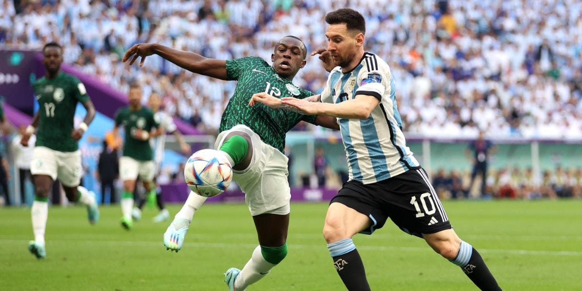 Sorpresa en el Mundial: Argentina con Messi liderando perdió ante Arabia Saudita