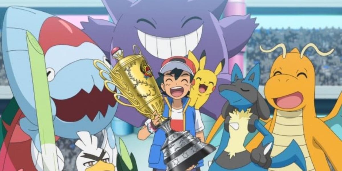 Ash se convierte en campeón del mundo en Pokémon por primera vez en 25 años