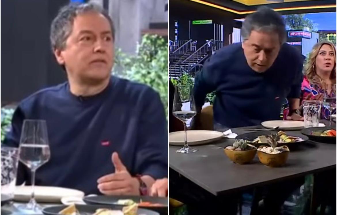 Claudio Reyes respondió a las críticas tras “molestarse” y abandonar programa de TV
