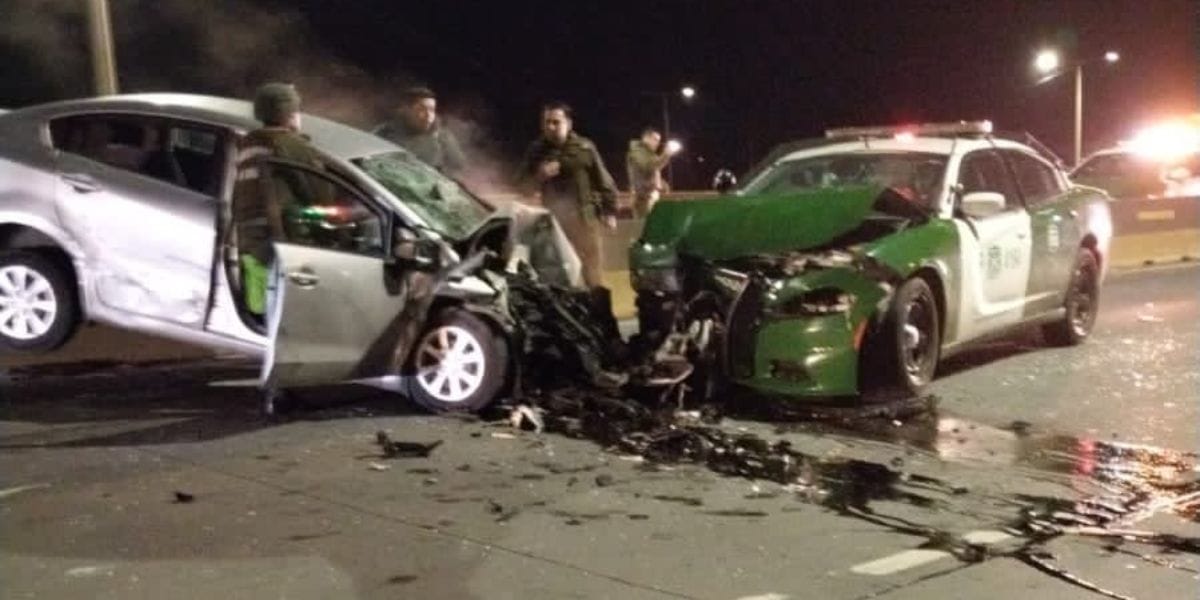 Vehículos pierden el control y ocasionan triple colisión en Puente Juan Pablo ll