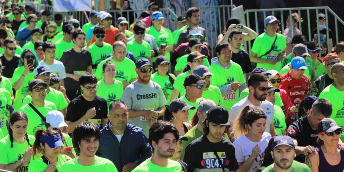Más de 6 mil personas llegaron a La Corrida de las Cuatro Lagunas en Concepción