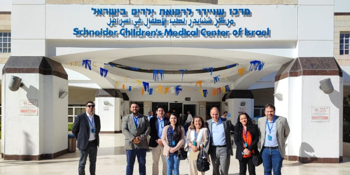 GORE Biobío y Centro Médico Infantil Schneider de Israel sientan bases para convenio de colaboración