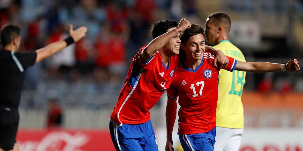 Ahí quedó Brasil: Chile Sub-20 venció a los cariocas por segunda vez