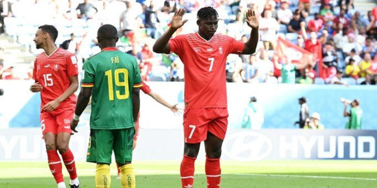 El gol más triste de Breel Embolo: Le marcó a su país natal Camerún