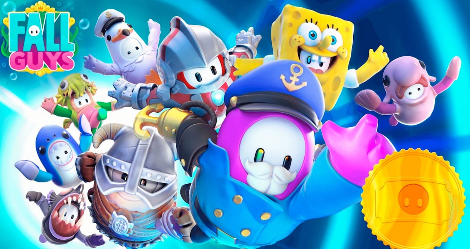 “Pintamos toda la casa”: Bob Esponja llega al mundo del popular juego “Fall Guys”