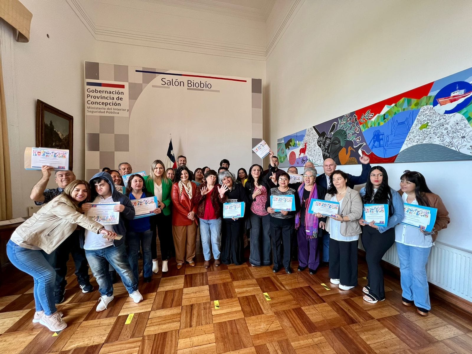 24 organizaciones sociales del Biobío recibieron recursos del Fondo Social Presidente de la República 2022