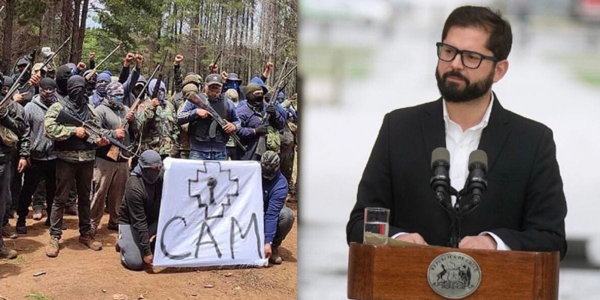 “Busca legitimarse frente a sectores que aceptan migajas de un sistema en crisis”: CAM por visita de Boric a La Araucanía