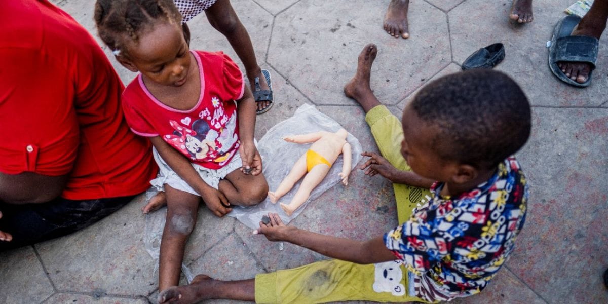 UNICEF reveló que dos de cada cinco casos de cólera en Haití corresponden a niños