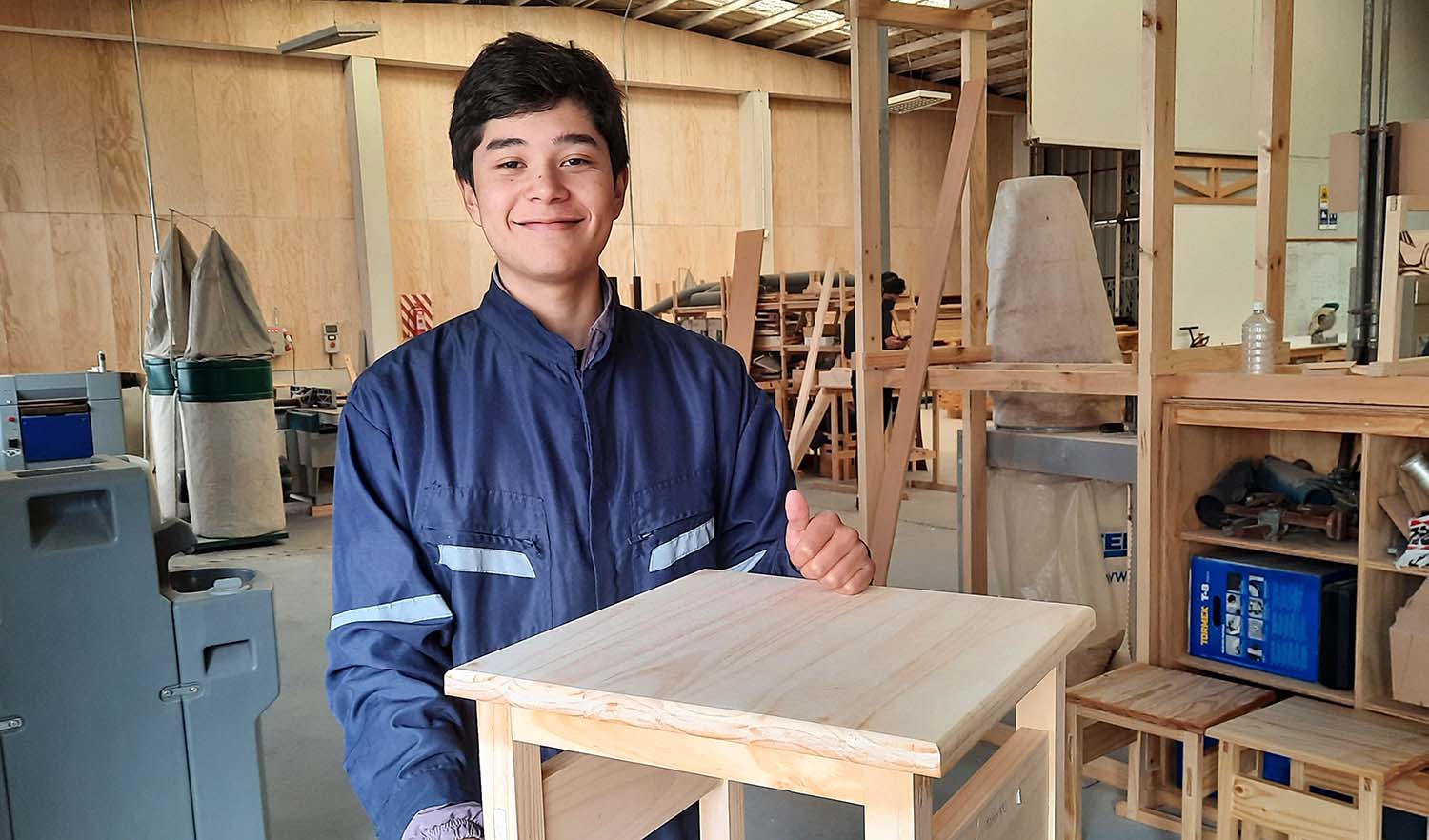 Corma impulsa formación de jóvenes para el mundo de la madera en Biobío y otras regiones