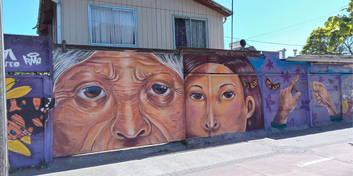 Museo Al Aire Libre en Chiguayante: Los bellos murales que muestran la historia de la comuna