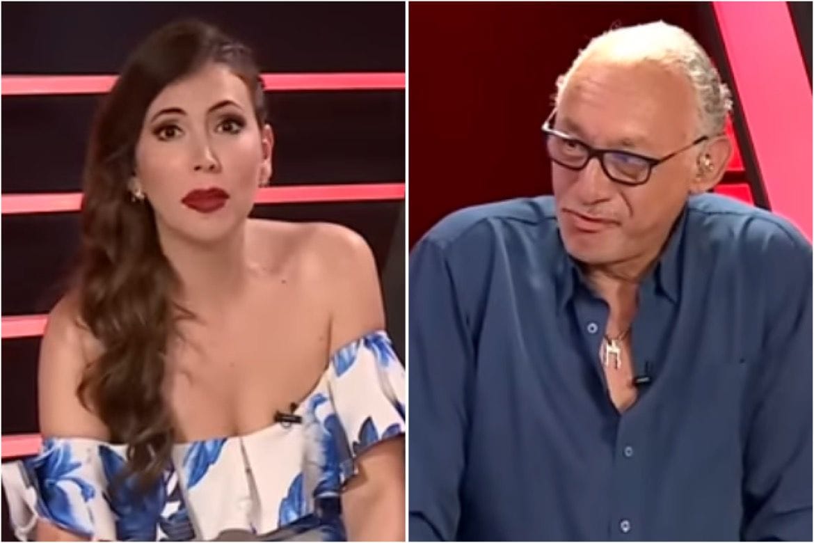 Casi abandona el estudio: Mauricio Israel vivió tenso momento con Nataly Chilet por mensaje de Marisol Gálvez