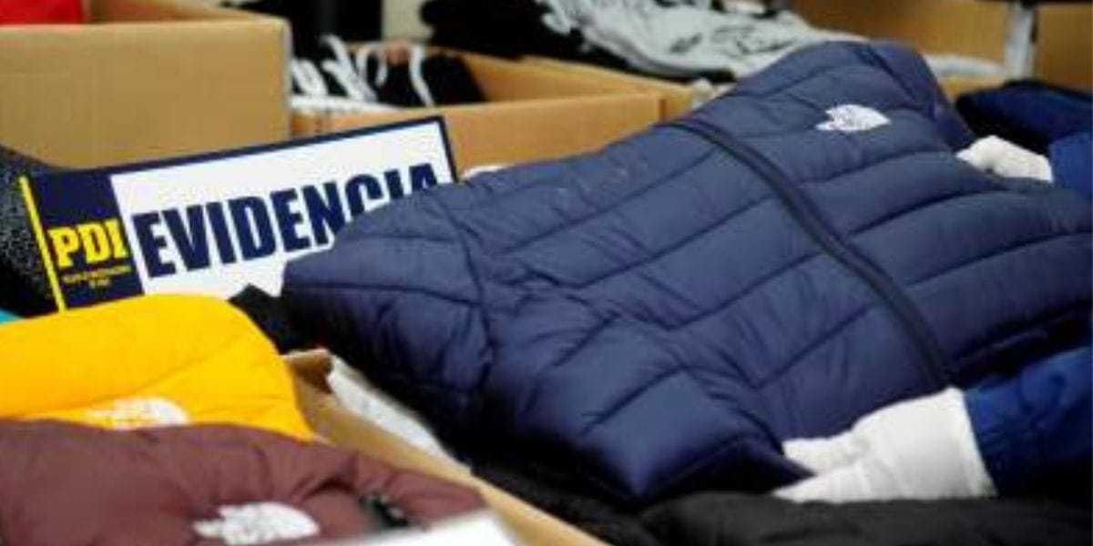 Incautan más de 2 mil productos falsificados en Concepción: Se vendían a través de redes sociales