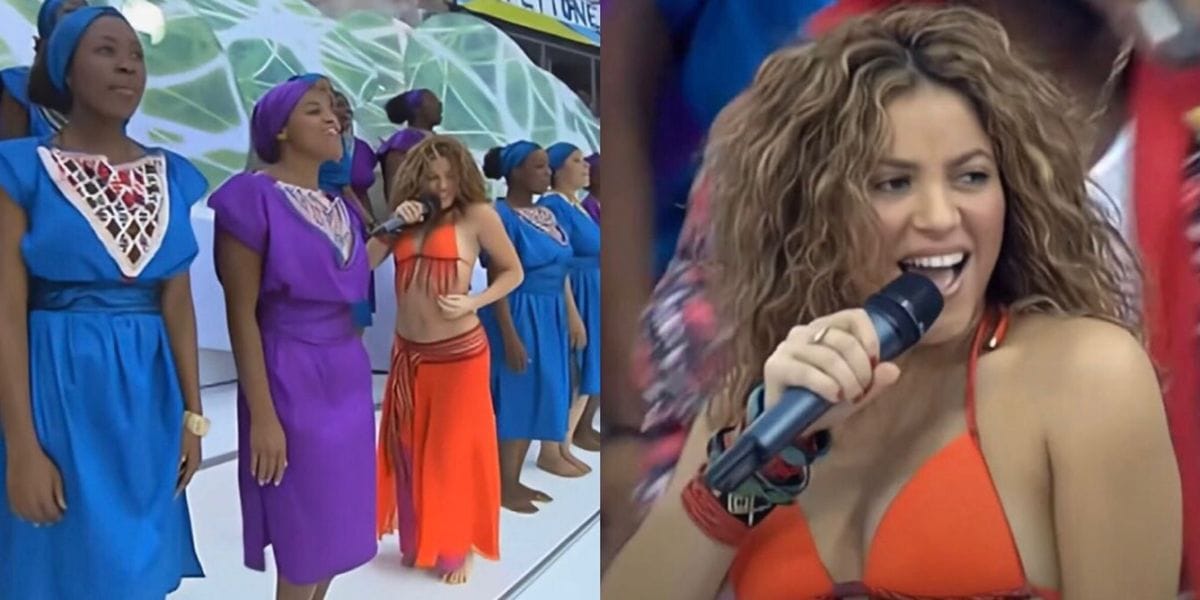 “Recordando la magia”: Shakira rememoró su primera presentación en una Copa del Mundo