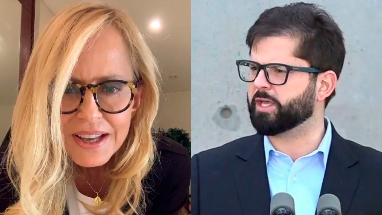 El supuesto desaire de Cecilia Bolocco al presidente Boric tras discurso en Teatro Teletón