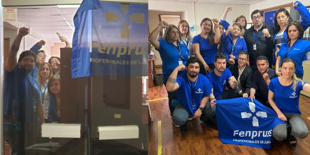 Trabajadores se tomaron dependencias del Servicio de Salud Concepción