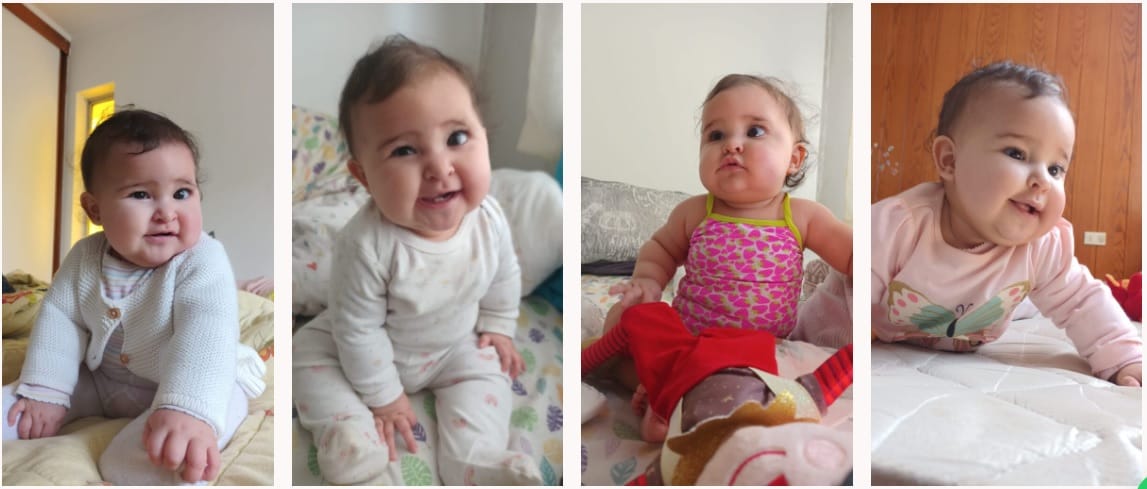 La historia de la pequeña Julieta: padres hacen rifa para poder costear operación y salvar su vista