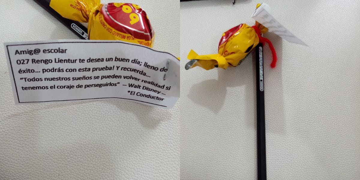 Chofer de micro de Concepción sorprendió con especial regalo a estudiantes que rendían la PAES