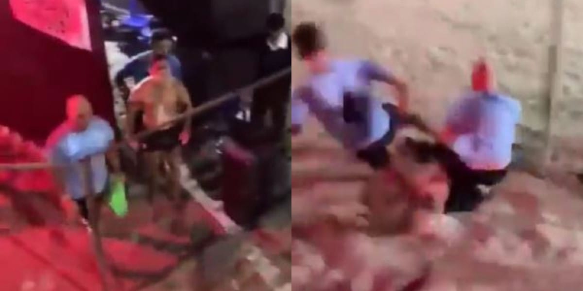 “¡¿Qué te pasa con mi país?!”: Futbolistas uruguayos golpean brutalmente a hincha chileno