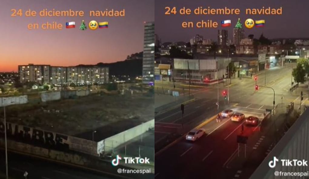 Colombiano en Concepción y la polémica por su asombro sobre cómo chilenos celebran Navidad